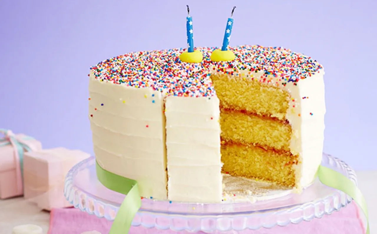 recipe image Birthday Sprinkles Cake