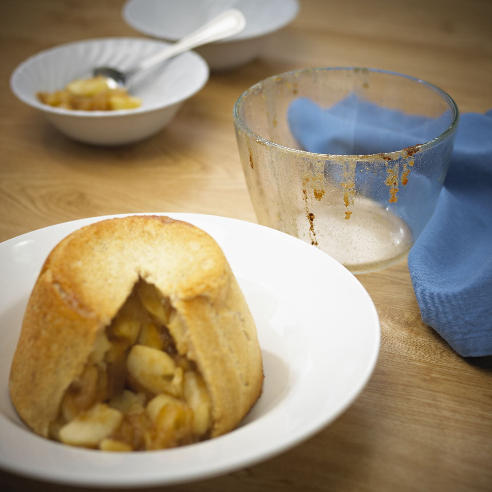 recipe image Apple Charlotte with a hint of cinnamon
