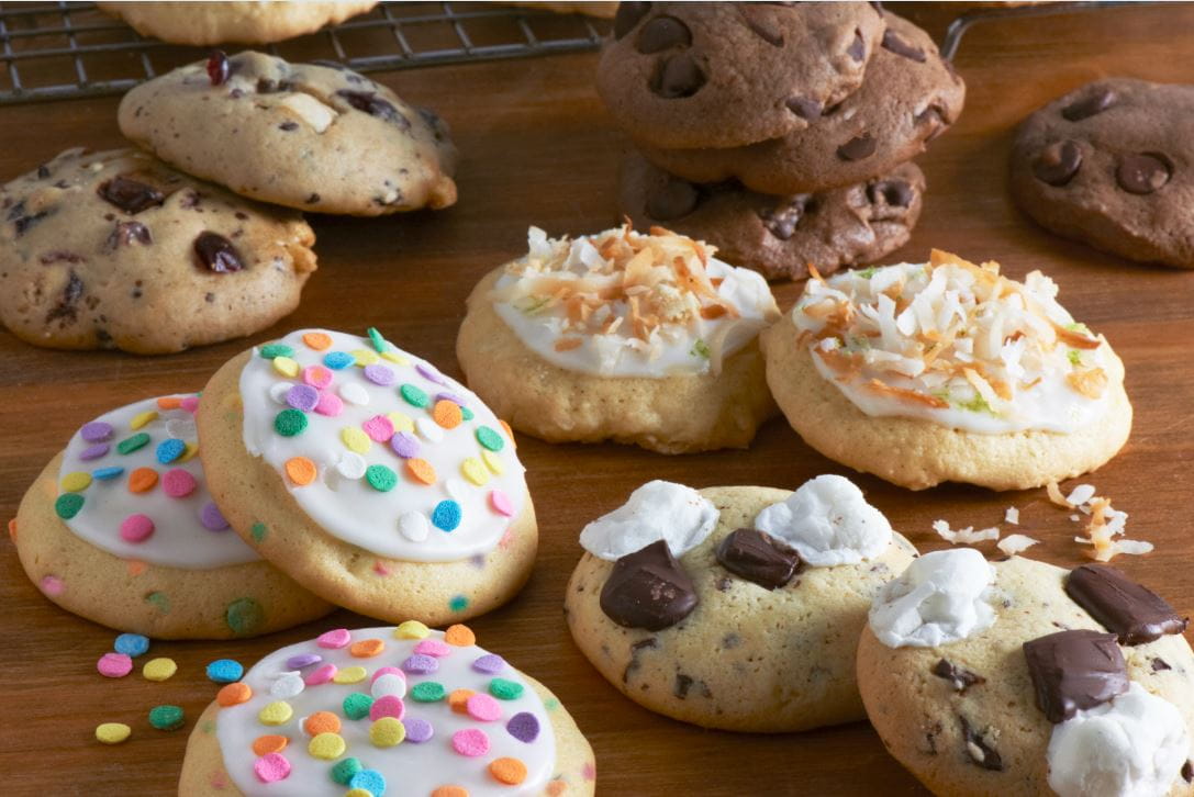 American Style Cookies Bake With Stork