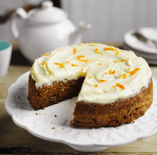 recipe image Carrot Cake with Cream Cheese Icing