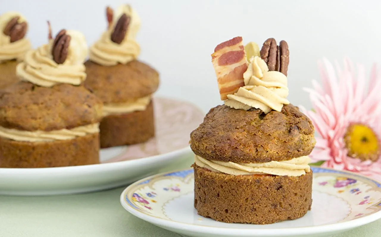 recipe image The Elvis Mini Banana Sandwich Cake Recipe