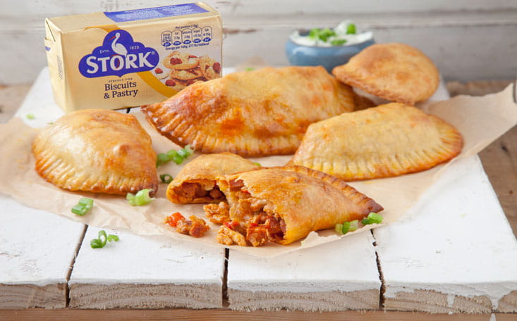 recipe image Chorizo and Turkey Pastry Parcels