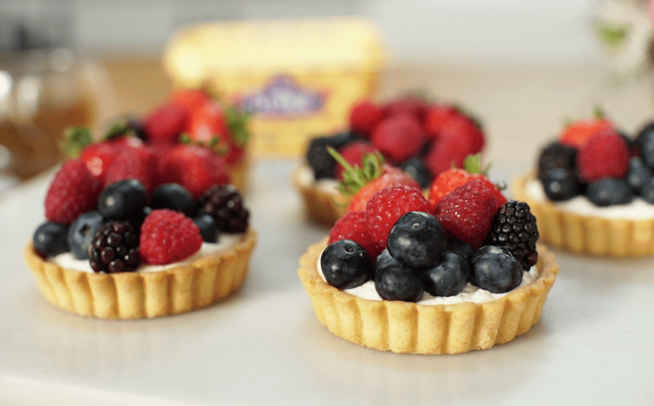 recipe image Summer Berry Tarts