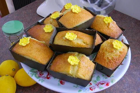 recipe image Carmela's Lemon Loafs