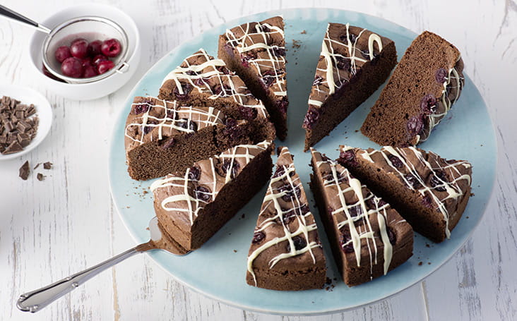 recipe image Chocolate Cherry Cake