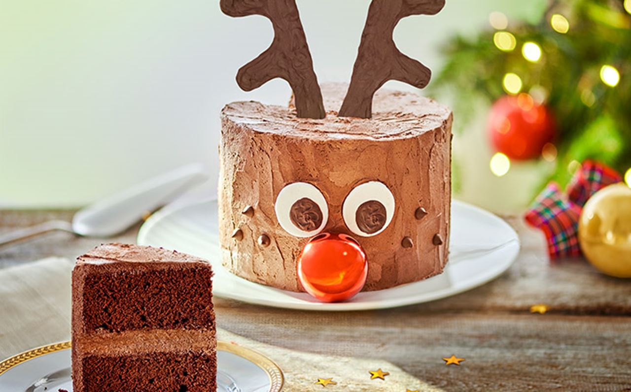 recipe image Chocolate Rudolph Cake