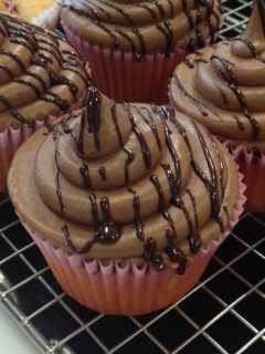 recipe image Chocolate, Banana and Tia Maria Cupcakes