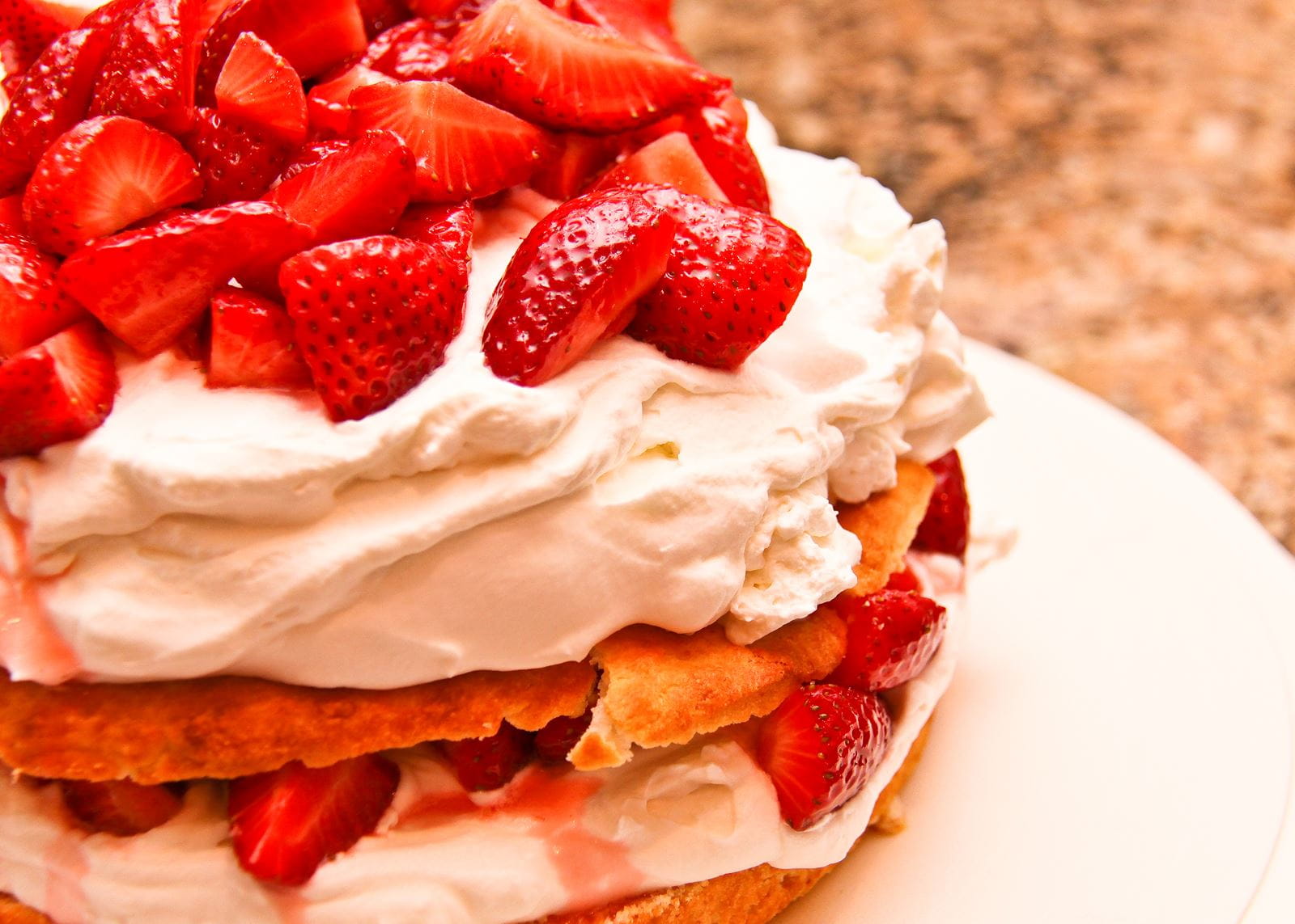 recipe image Dairy Free Strawberry Shortcake