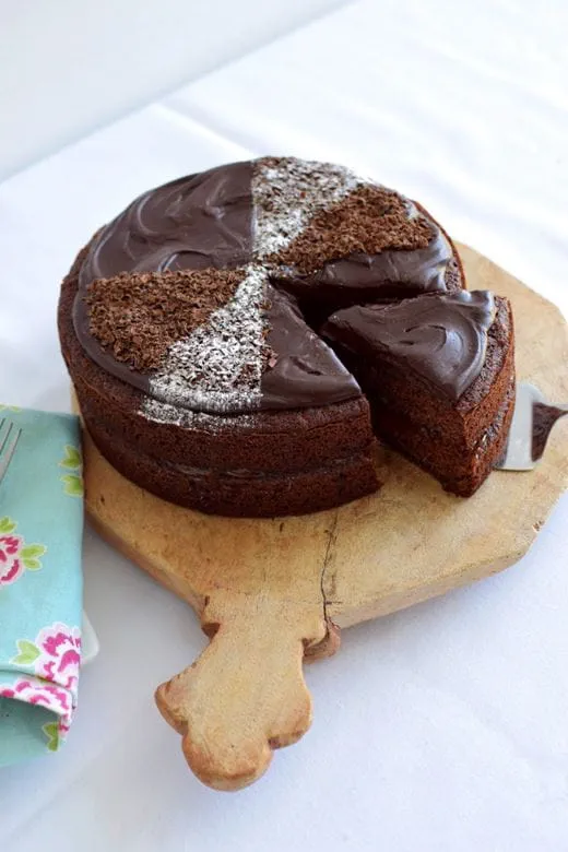 recipe image Vegan chocolate cake
