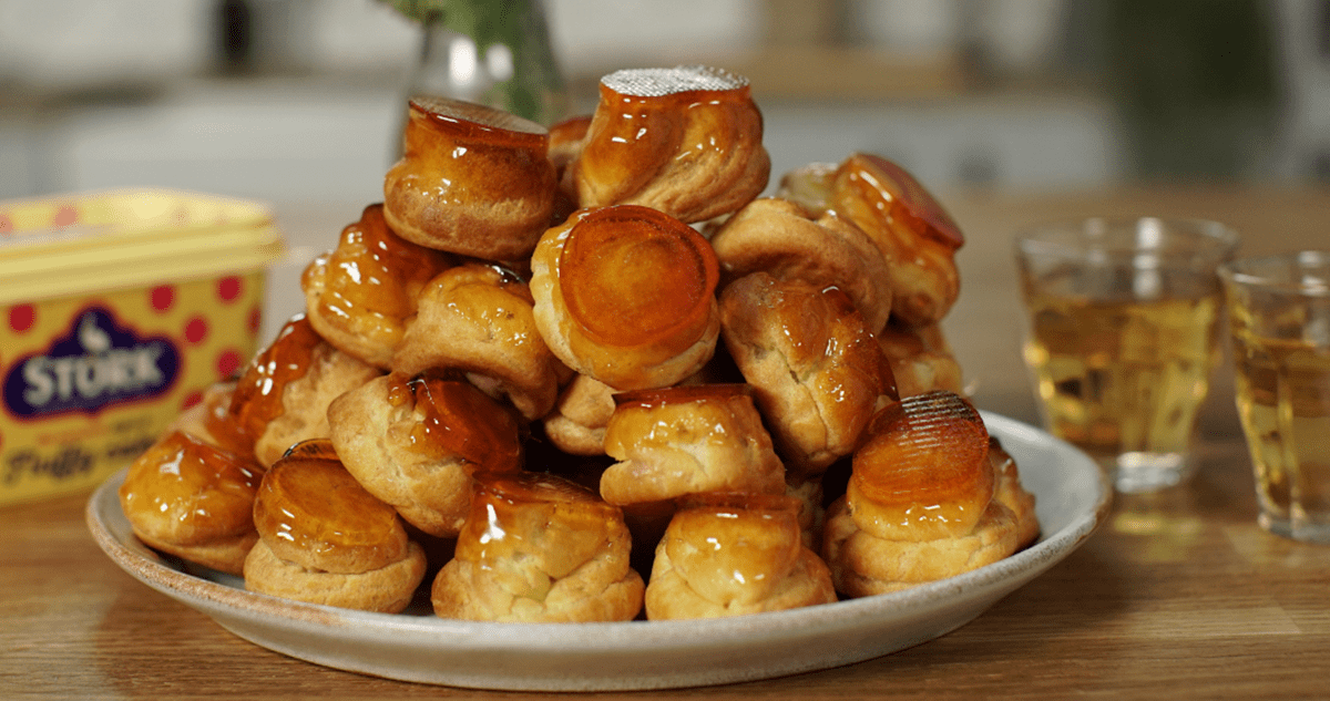 recipe image Ruby’s Attack The Profiterole Stack