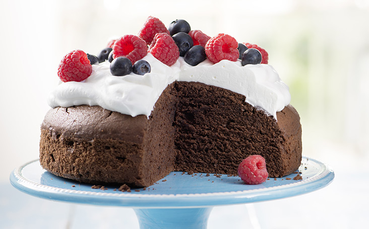 recipe image Chocolate Cake with Berries