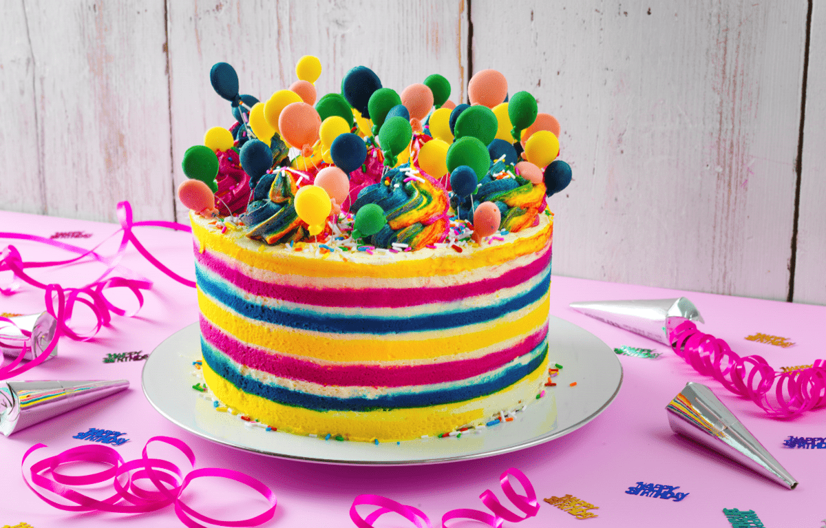 Stork Celebration Cake