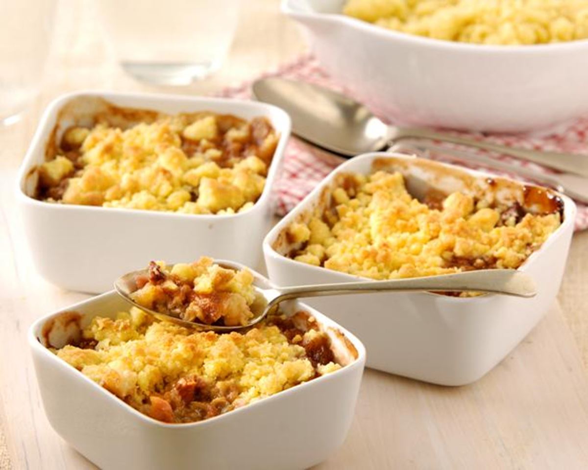 Rhubarb Crumble