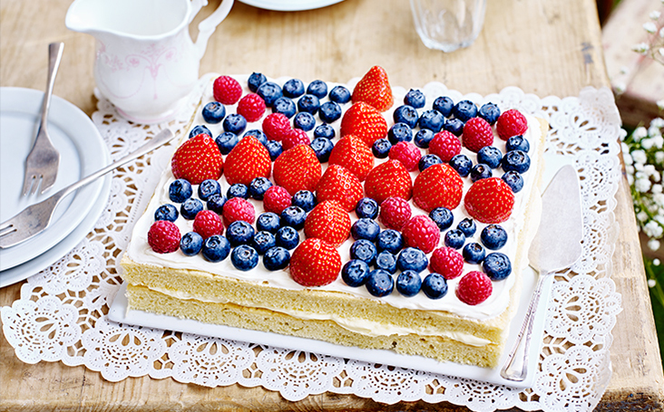 recipe image Union Jack Cake